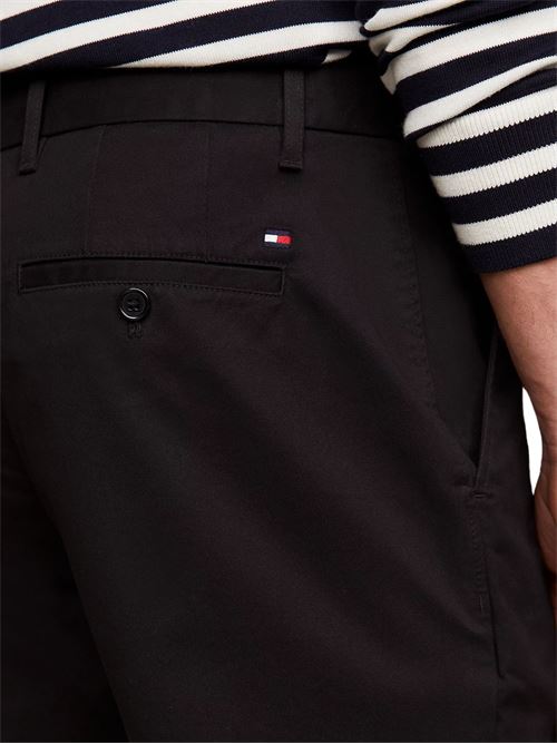 Short uomo nero in cotone Tommy Hilfiger | MW0MW23563BDS